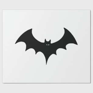 Halloween Bat Wrapping Paper