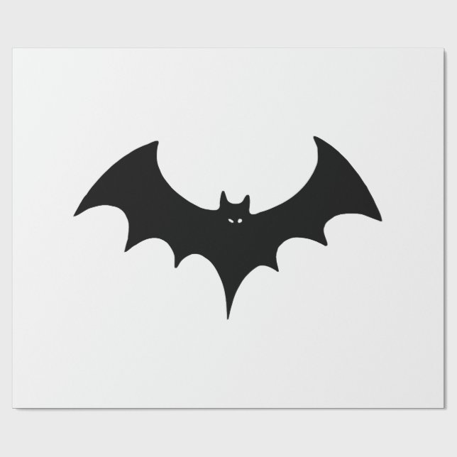 Halloween Bat        Wrapping Paper (Flat)