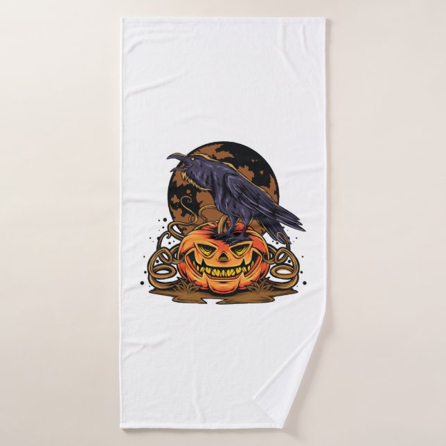 halloween                                       bath towel (Bath Towel)