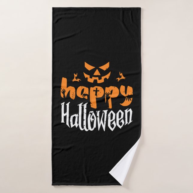 Halloween                                        bath towel (Bath Towel)