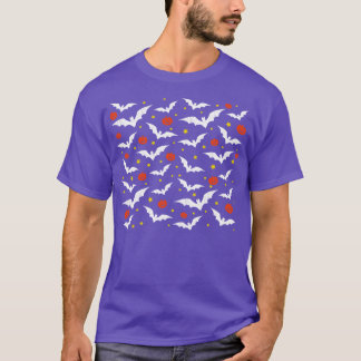 Halloween Bats And Pumpkins T-Shirt