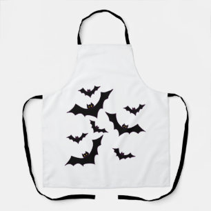 Halloween bats apron