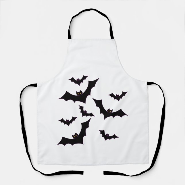 Halloween bats apron (Front)