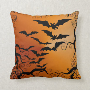 Halloween Bats Cushion