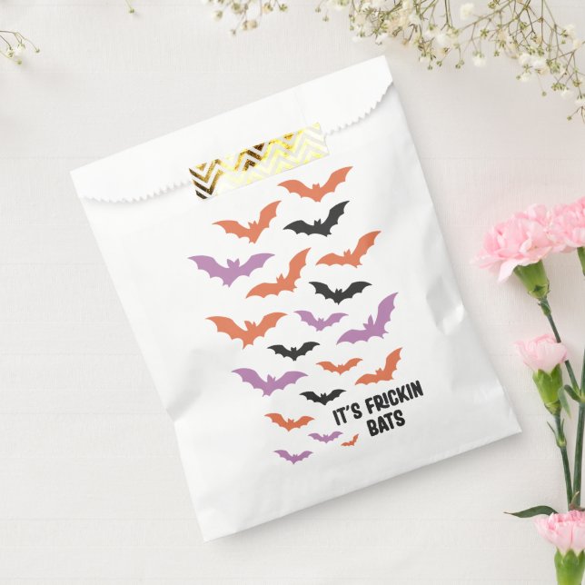 Halloween Bats Favour Bag (Sealed)