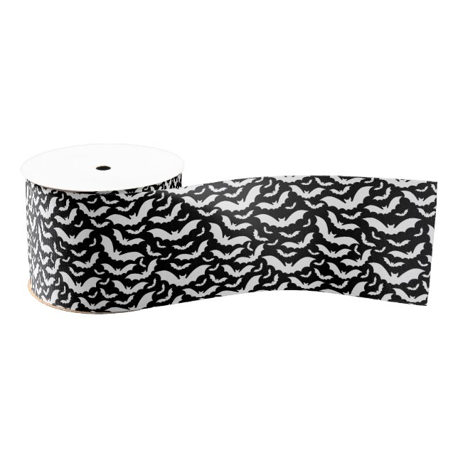 Halloween Bats Grosgrain Ribbon (Spool)
