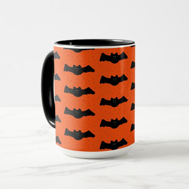 Halloween Bats  Mug (Front Left)