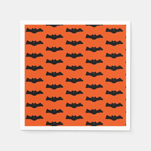 Halloween Bats  Napkin (Front)