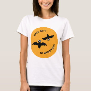 Halloween Bats Orange T-Shirt