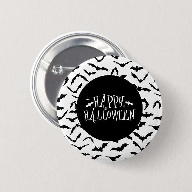 Halloween Bats Pin (Front & Back)