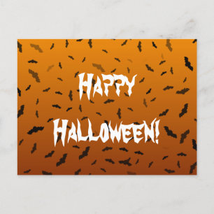 Halloween Bats Postcard
