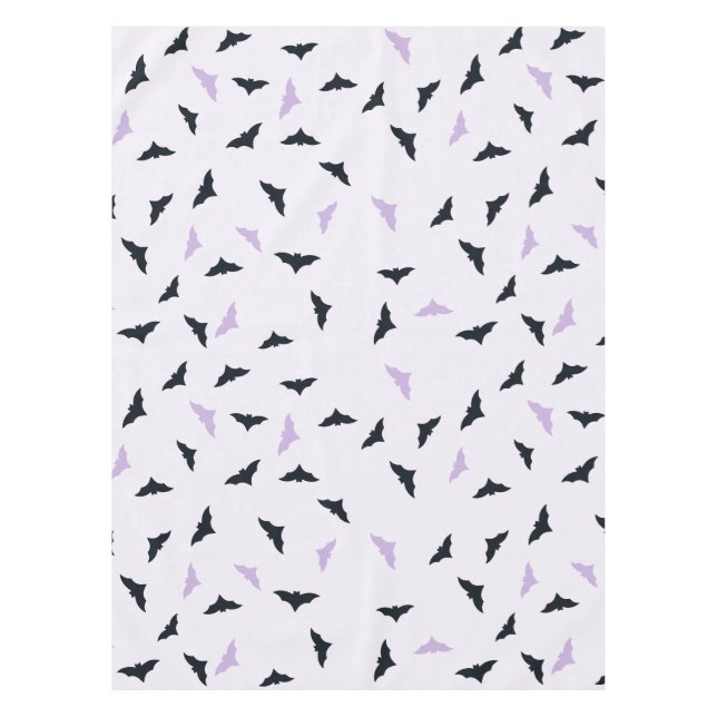 Halloween Bats Tablecloth (Front)