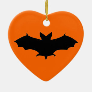 Halloween Batty Ceramic Ornament