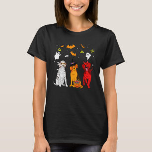 Halloween Beagle Dogs Mummy Witch Demon Costumes T-Shirt