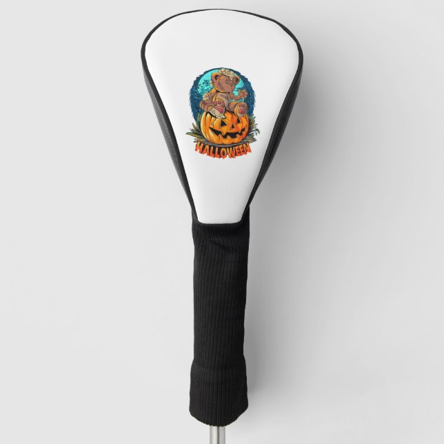 Halloween Bear Killer Golf Head Cover (Front)