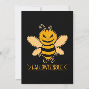 Halloween Bee Invitation