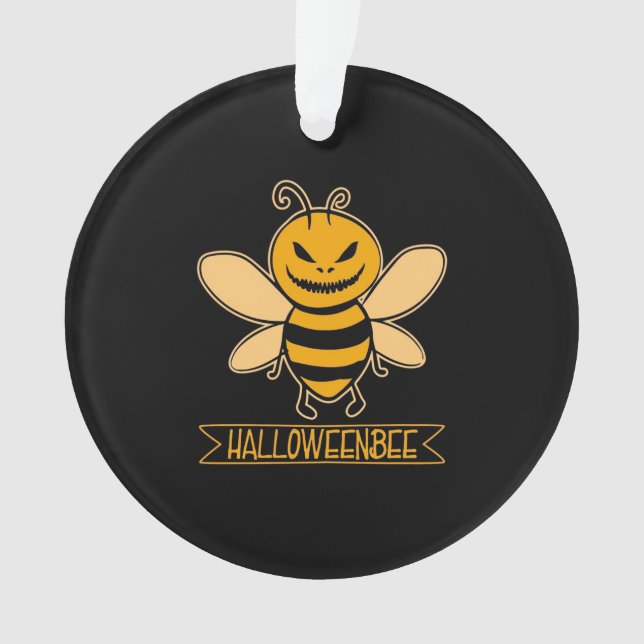 Halloween Bee Ornament (Front)