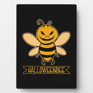 Halloween Bee Plaque