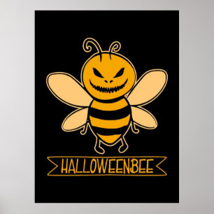 Halloween Bee Poster