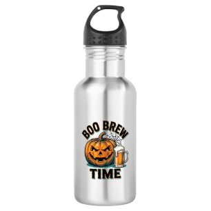 Halloween Beer Shirt Vintage Pumpkin Party Tee_1 532 Ml Water Bottle