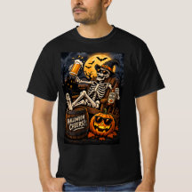 Halloween Beer Skeleton Shirt – Trick or Beer