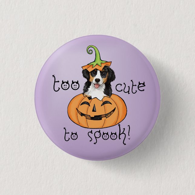 Halloween Berner 3 Cm Round Badge (Front)