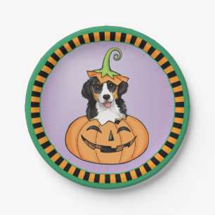 Halloween Berner Paper Plate