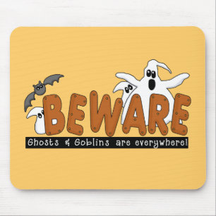 Halloween Beware T-shirts and Gifts Mouse Pad