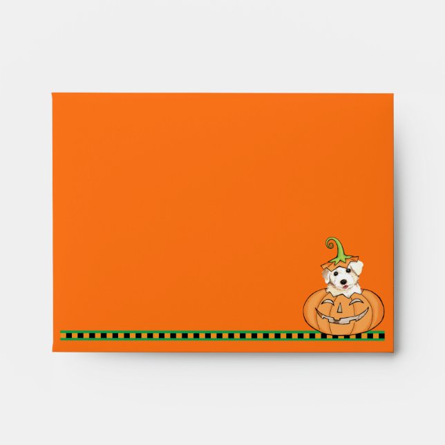 Halloween Bichon Envelope (Front)