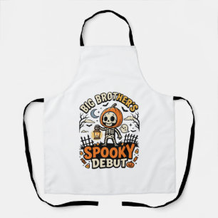 Halloween Big Brother Spooky Debut Apron