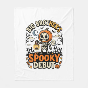 Halloween Big Brother Spooky Debut Fleece Blanket