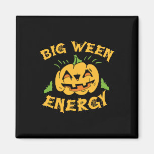 Halloween Big Ween Costume Pumpkin Lover October T Magnet