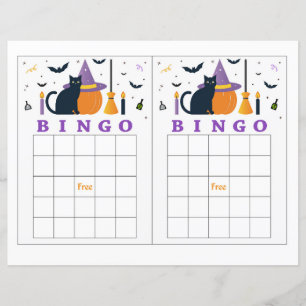 Halloween bingo