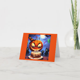 Halloween - Birthday 3 Card