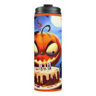 Halloween - Birthday 3 Thermal Tumbler