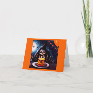 Halloween - Birthday 4 Card