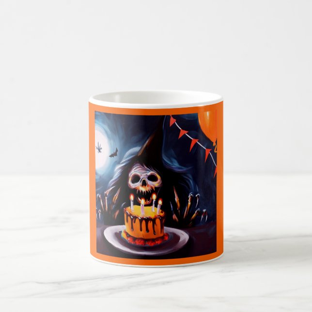 Halloween - Birthday 4 Coffee Mug (Center)