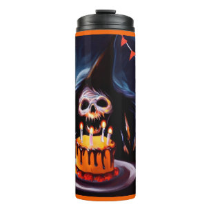 Halloween - Birthday 4 Thermal Tumbler