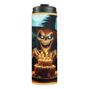Halloween - Birthday 6 Thermal Tumbler