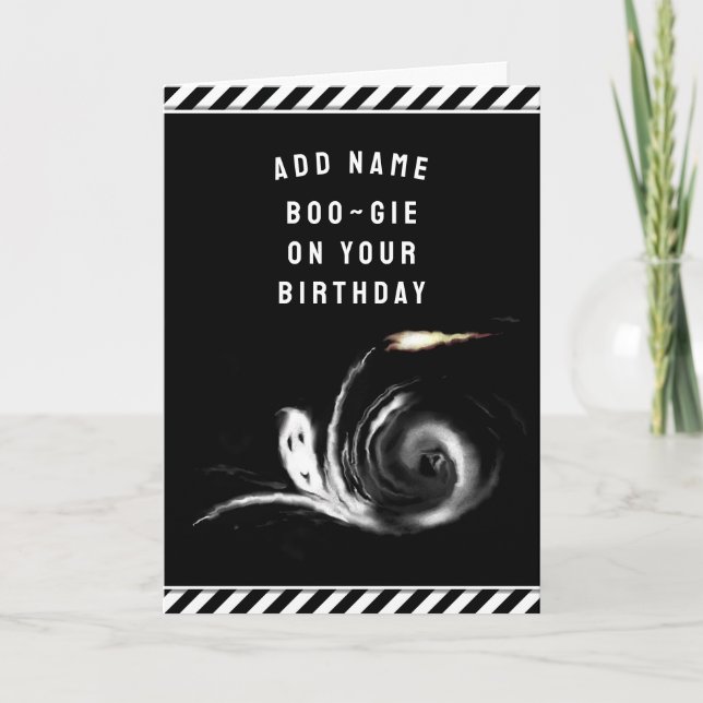 Halloween Birthday Card (Front)