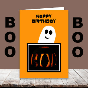 Halloween Birthday Card -- Spooky Good