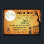 Halloween Birthday Invitation<br><div class="desc">Please Leave a message for me if you have a different design in mind :) I can Change anything.</div>