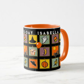 Halloween Birthday Mug