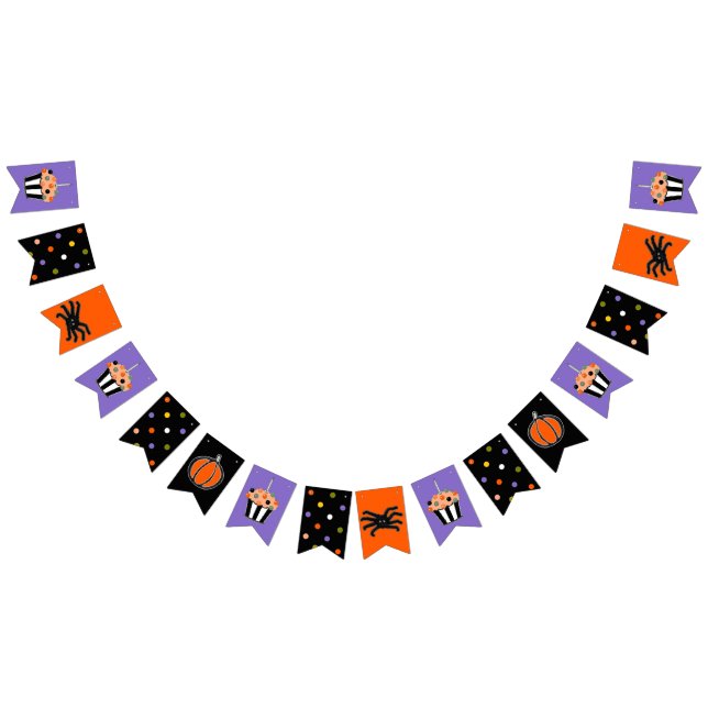 Halloween Birthday Party Bunting (All)