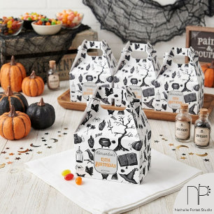 Halloween Birthday Party Favour Box