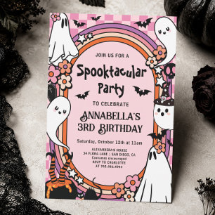 Halloween Birthday Party For Kids Invitation