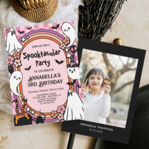 Halloween Birthday Party For Kids Invitation
