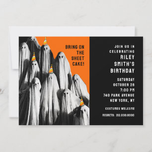 Halloween Birthday Party Invitation