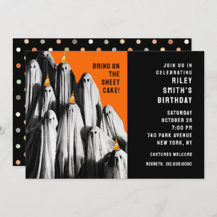 Halloween Birthday Party Invitation