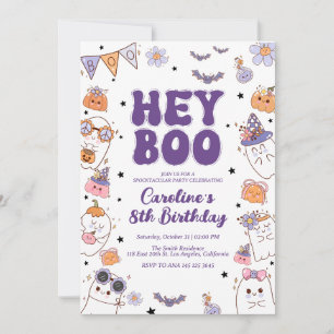 Halloween Birthday Party Invitation